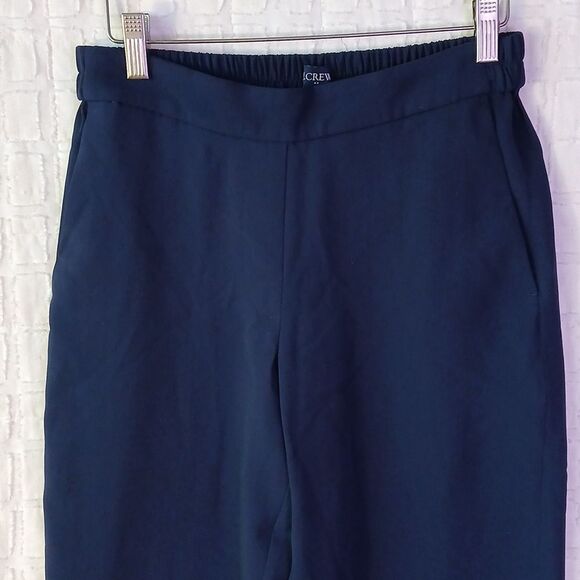 Nwt J.Crew Jamie pants navy sz.4 - Picture 2 of 7
